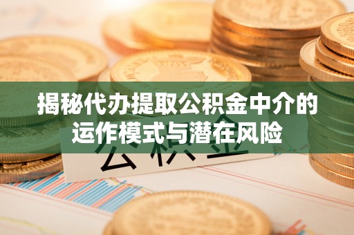 寒亭揭秘代办提取公积金中介的运作模式与潜在风险