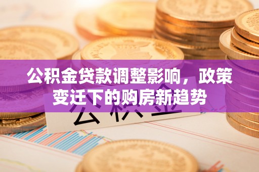 寒亭公积金贷款调整影响，政策变迁下的购房新趋势