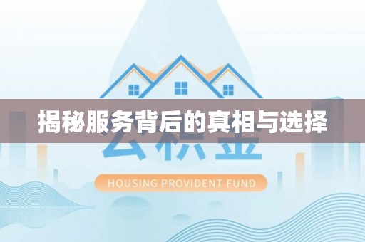 寒亭揭秘服务背后的真相与选择