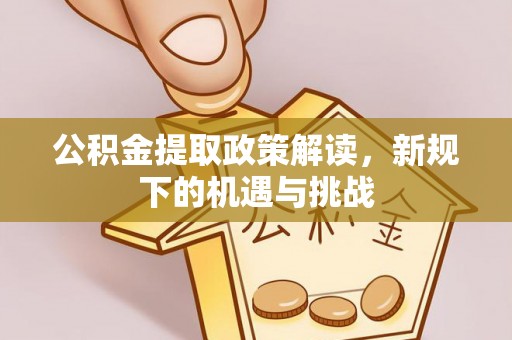寒亭公积金提取政策解读，新规下的机遇与挑战
